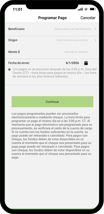 Pay Your Bills Spanish
